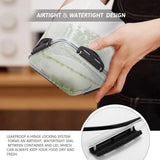 Set of 5 Airtight Food Storage Containers with Lids