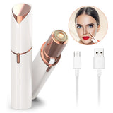 Rechargeable Women’s Face Shaver & Eyebrow Trimmer – Waterproof 3D Floating Blade