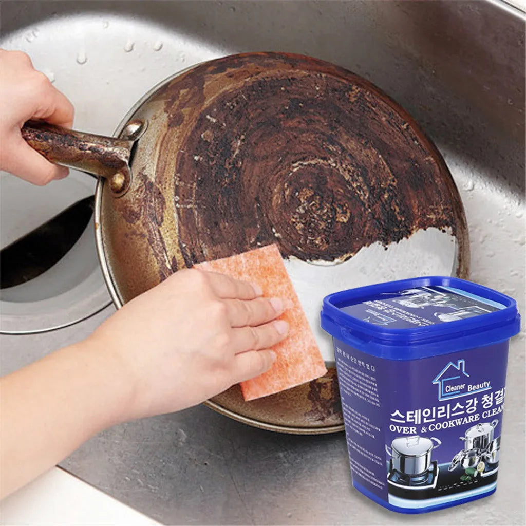 Multi‑Purpose Stainless Steel Cleaning Paste – Strong Decontamination