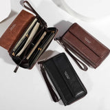 Premium Long Wallets – Spacious Zipper Design