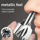 Manual Stainless Steel Nose & Ear Hair Trimmer