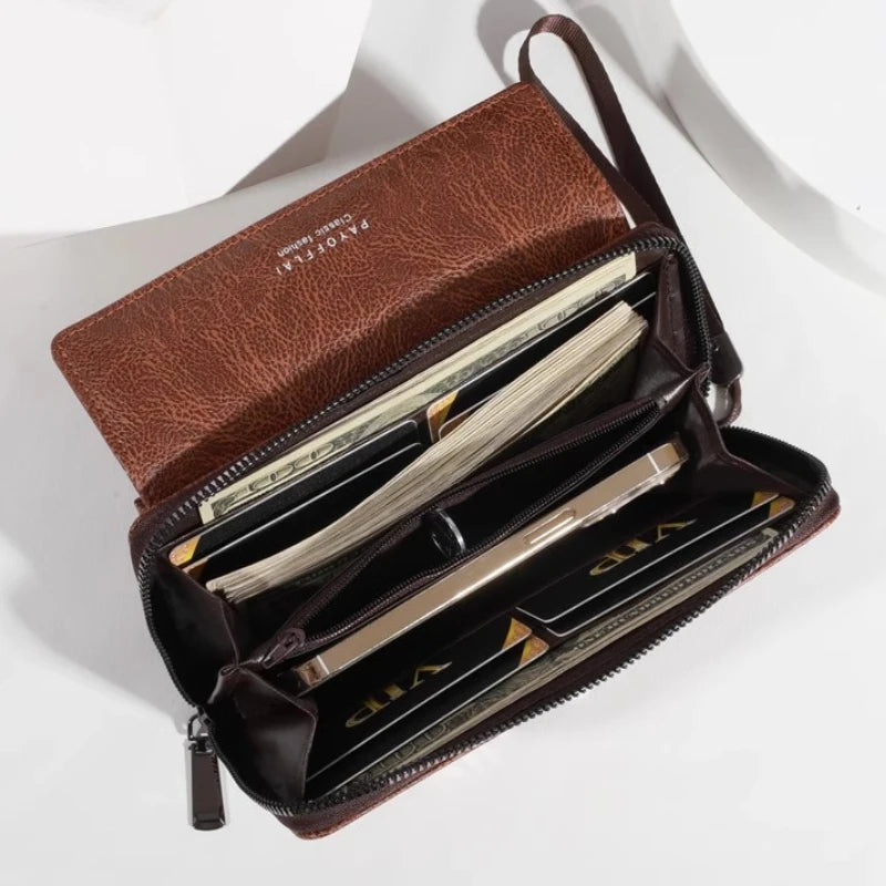 Premium Long Wallets – Spacious Zipper Design