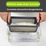 16 in 1 Multi‑Functional Vegetable Chopper & Slicer