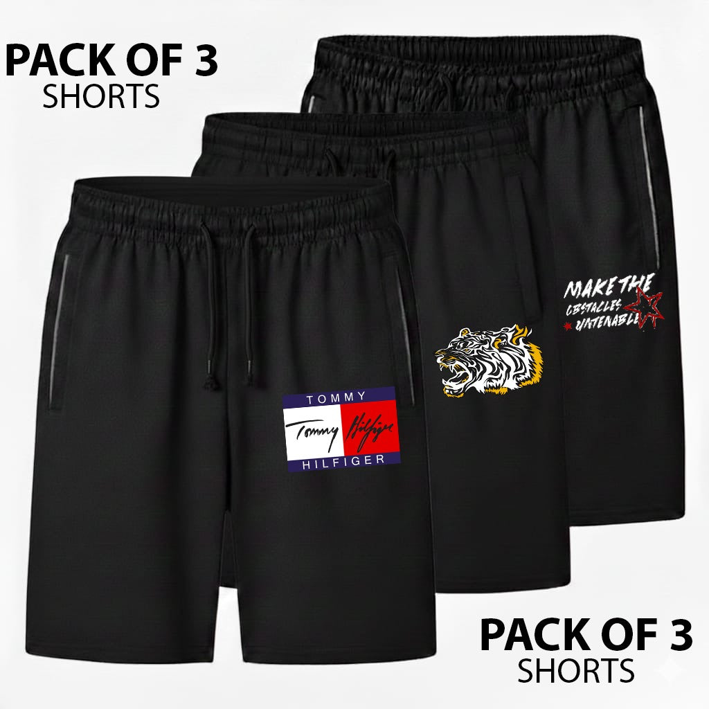 Pack of 3 Shorts – Fresh Terry Fabric
