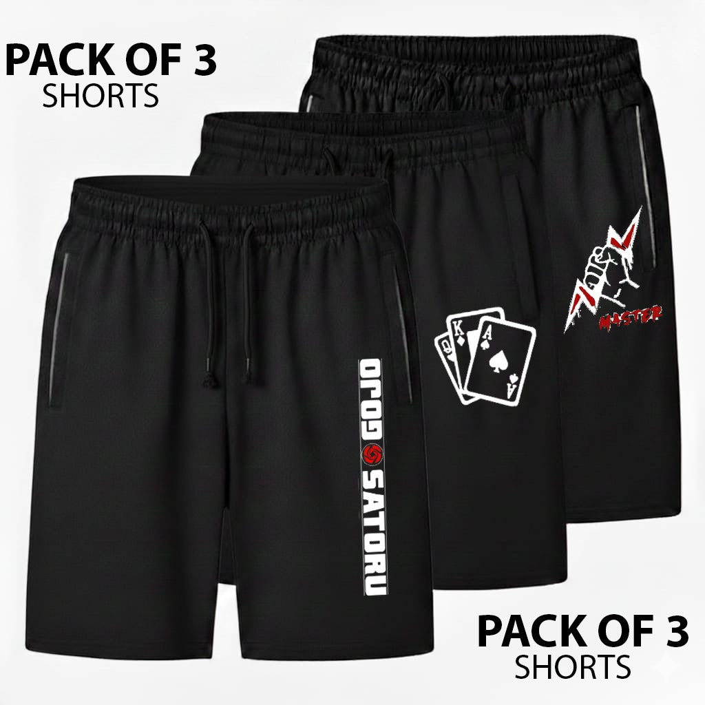Pack of 3 Shorts – Fresh Terry Fabric