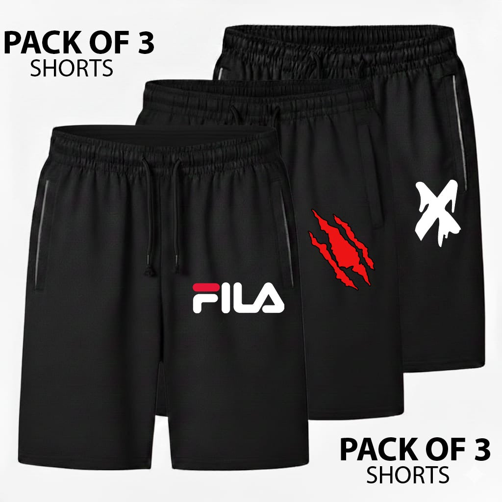 Pack of 3 Shorts – Fresh Terry Fabric