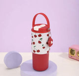 700ml Cute Check Stainless Steel Tumbler