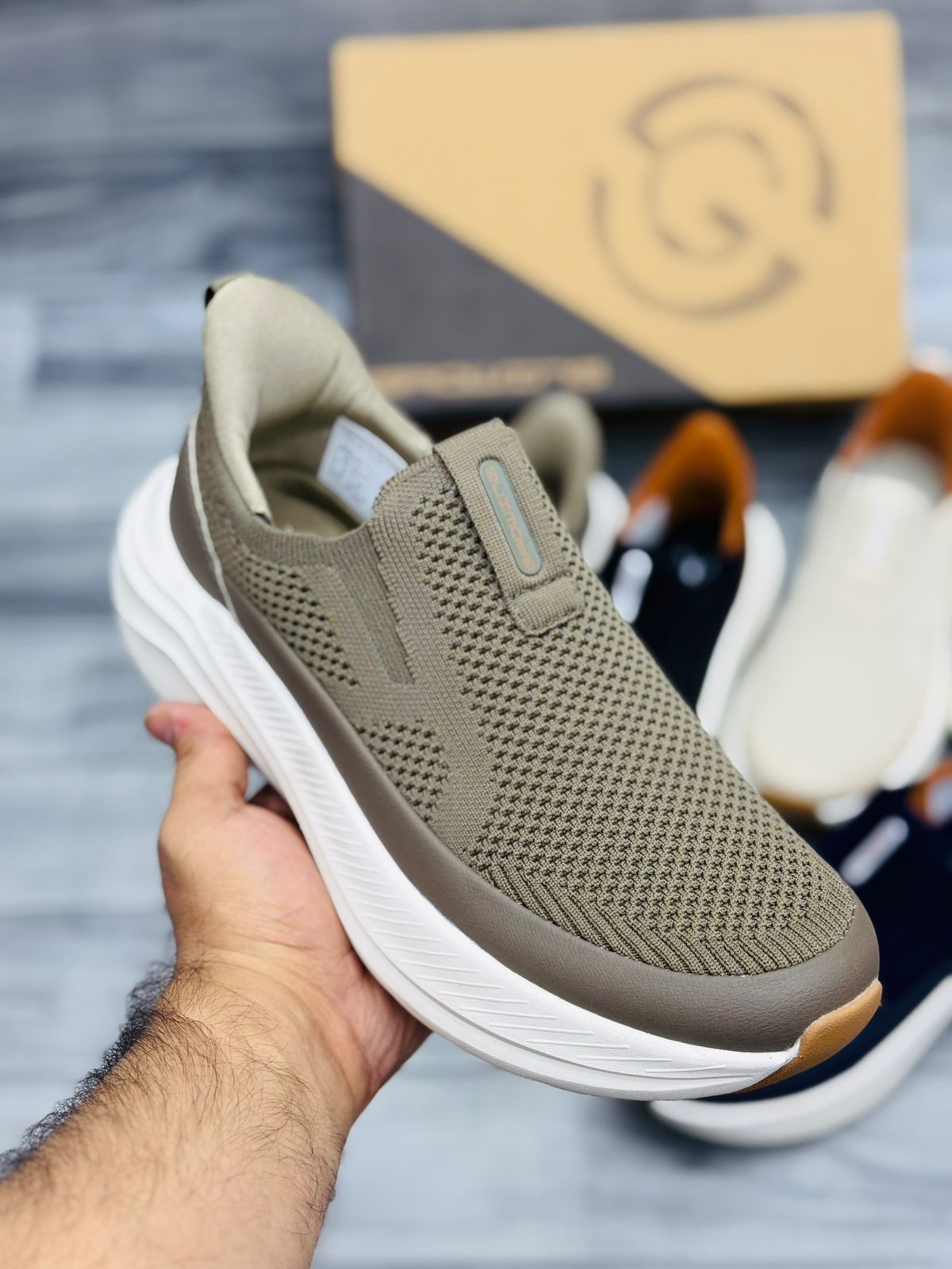 Skechers Medicated Memory Foam Slip‑On Shoes