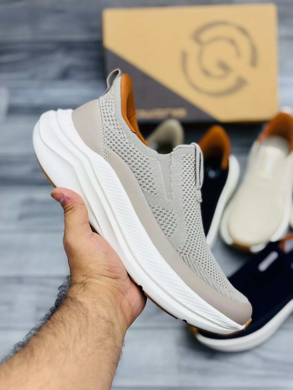 Skechers Medicated Memory Foam Slip‑On Shoes