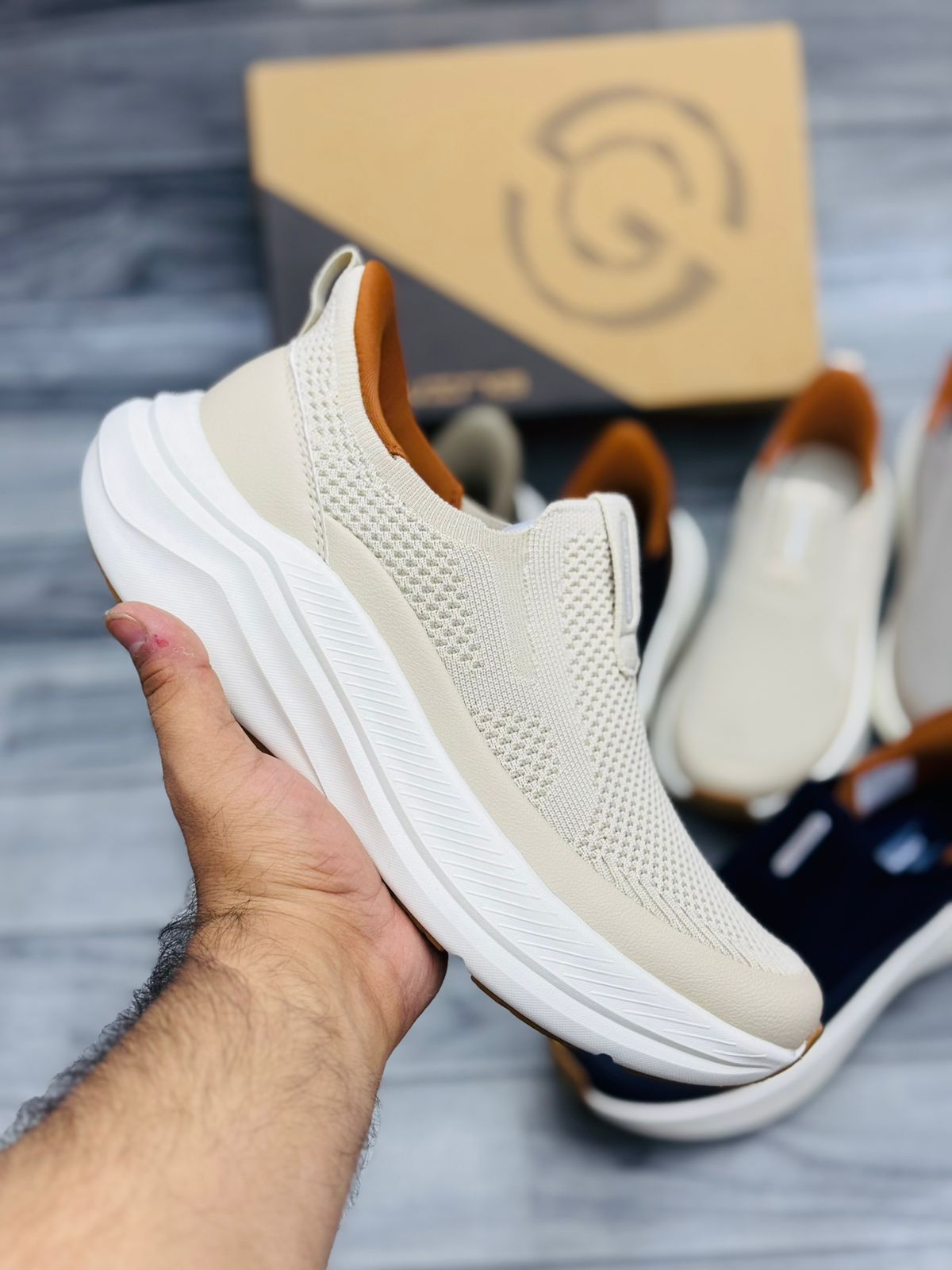 Skechers Medicated Memory Foam Slip‑On Shoes