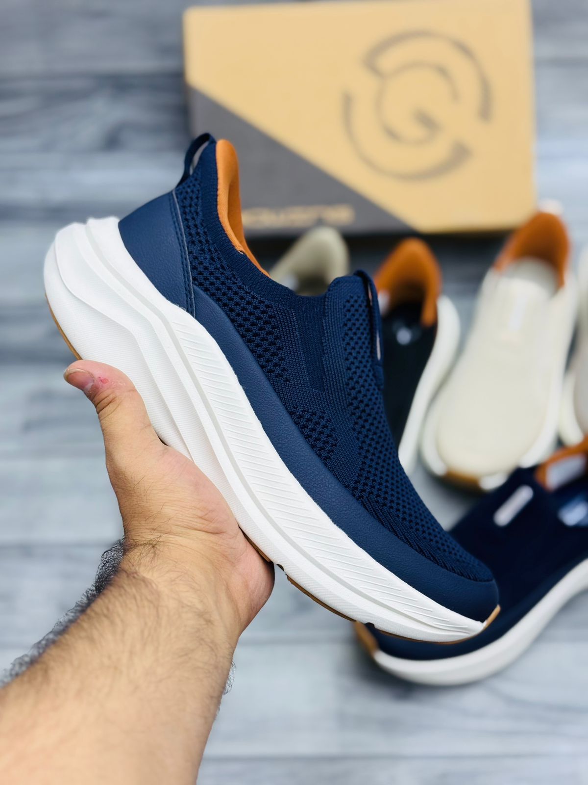 Skechers Medicated Memory Foam Slip‑On Shoes