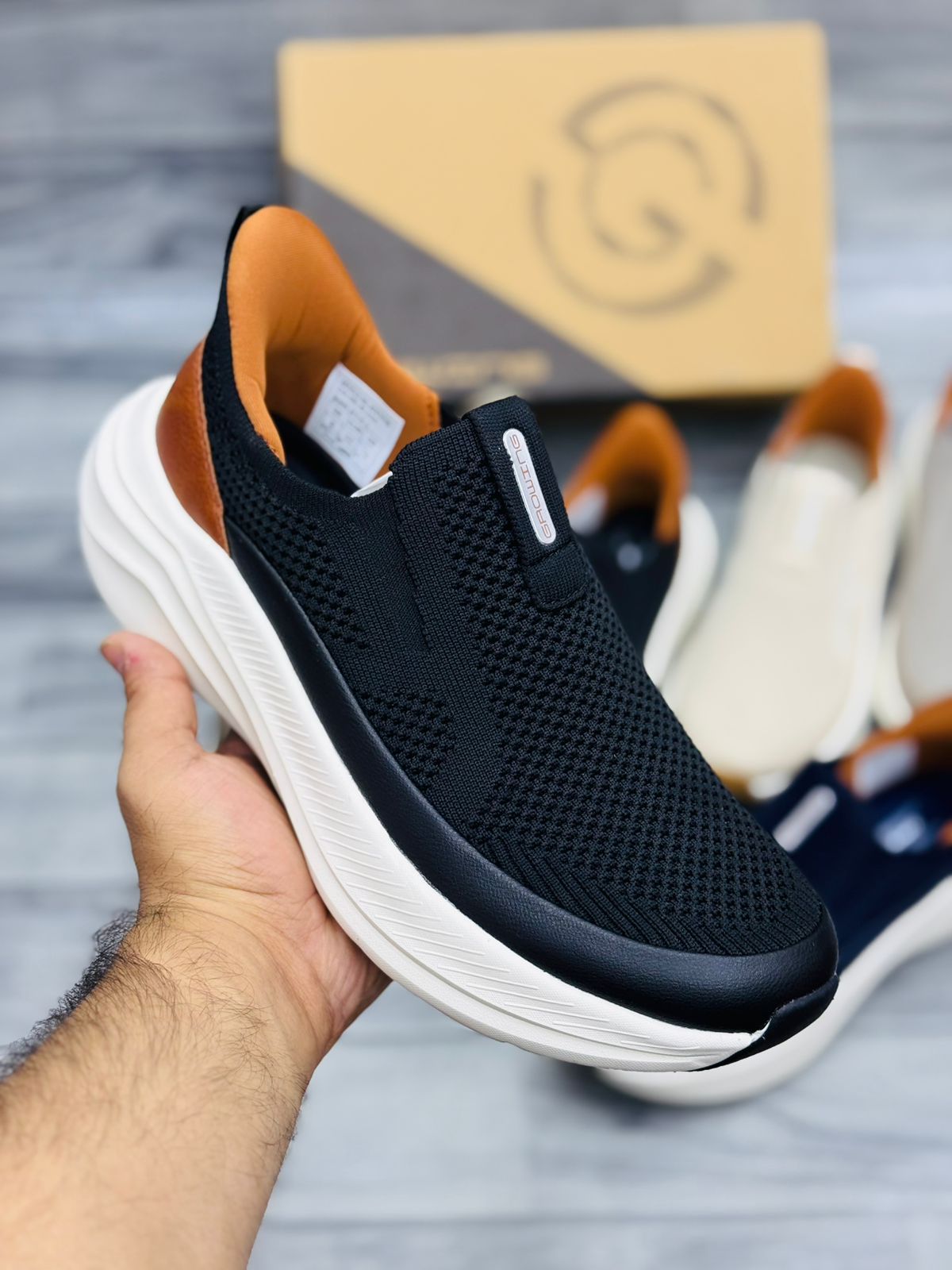 Skechers Medicated Memory Foam Slip‑On Shoes